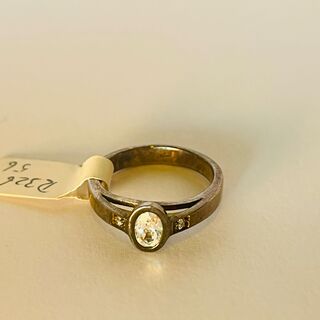 Delphi gesigneerde zilveren ring met stempel