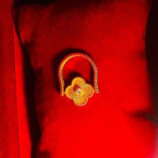 Klassieke Alhambra model dames ring
