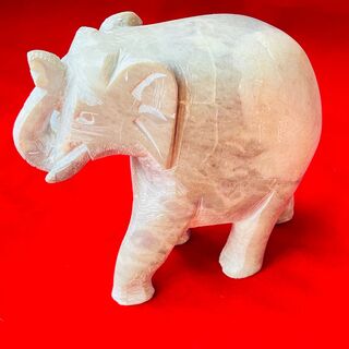 Imperial elephant antieke soapstone sculptuur