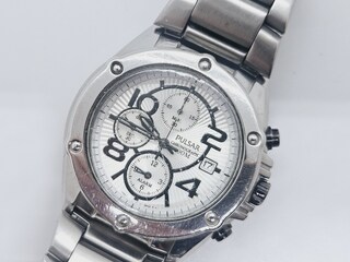 Seiko/Pulsar alarm-chronograaf herenhorloge