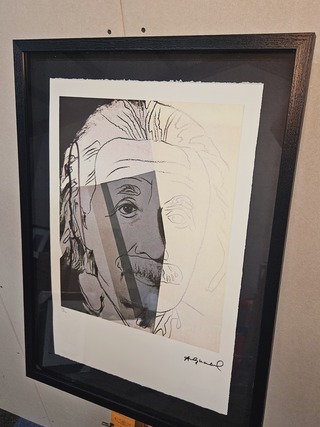 Andy Warhol – Lithograaf – ”Albert Einstein” in nieuwe lijst