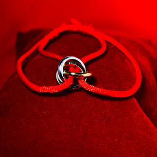 Dames armband rood
