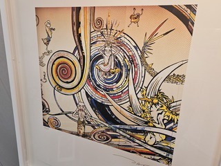 Takashi Murakami – Lithograaf – ”Rising King” in nieuwe lijst