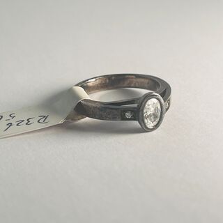 Delphi gesigneerde zilveren ring met stempel