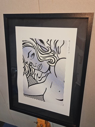Roy Lichtenstein – Lithograaf – ”Seductive Girl” in nieuwe lijst
