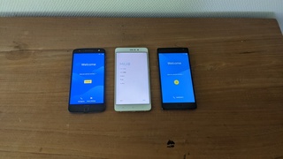 3x Smartphone Motorola, Oneplus, Mi Phone