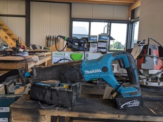 Accu reciprozaag Makita, DJR186, bouwjaar 2022