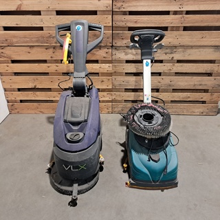 2x Schrob-/zuigmachine, TENNANT, 416S | CS5
