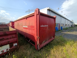 38 m3 deks haakarm afzetcontainer, KTK, 2016