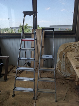 Werktrap met keukentrap o.a. Altrex