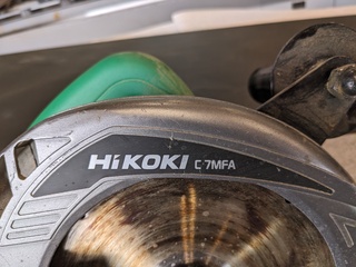 Handcirkelzaag Hikoki, C7MFA, bouwjaar 2021