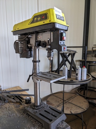 Kolomboormachine Ryobi, RDP102L, bouwjaar 2020