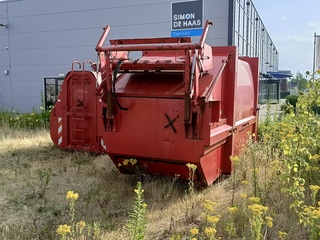 10 m3 afzet perscontainer, Husmann, SPB 10 AN-E, 2006