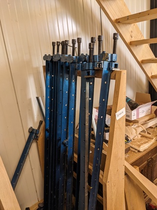 14x Lijmklem, ca. 150cm