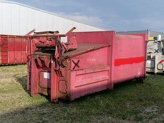 16 m3 haakarm afzet perscontainer, Husmann, SPB16 SEL-E, 2009