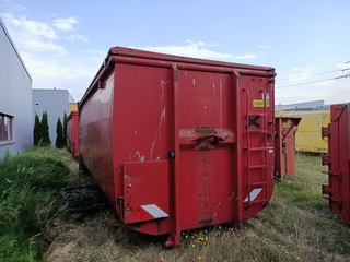 38 m3 deksel haakarm afzetcontainer KTK, bouwjaar 2015