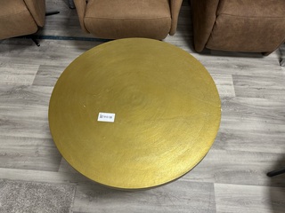 Ronde salontafel , Towerliving, goud