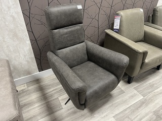 Draaifauteuil Jeremy, antraciet