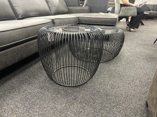 Tweedelige Salontafelset By Boo, By Boo, zwart