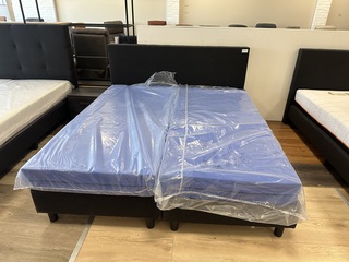 Boxspring, zwart