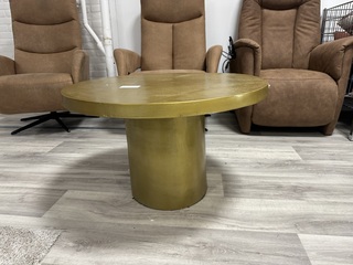 Ronde salontafel , Towerliving, goud