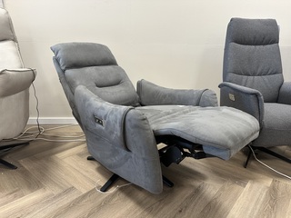Relaxfauteuil 2 motorig, Hjort-Knudsen, antraciet