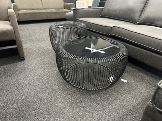 Tweedelige Salontafelset By Boo, By Boo, zwart