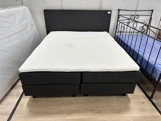 Boxspring Barcelona, zwart