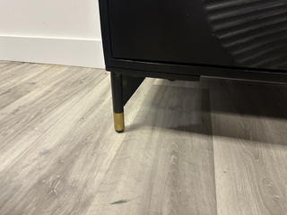 Tv-meubel Italie, zwart