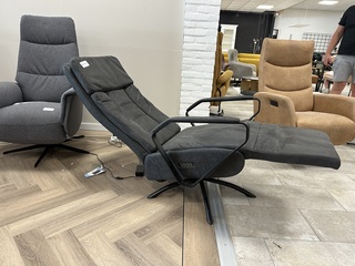 Fauteuil Muchen, DFM, antraciet