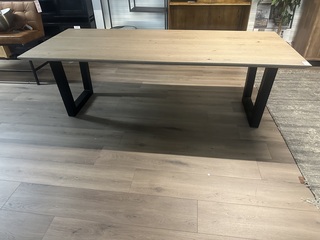 Eettafel Palma rechthoekig met a-poot, naturel