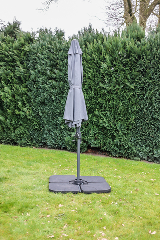Parasol medium inclusief voet diameter 3 meter