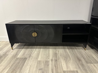 Tv-meubel Italie, zwart