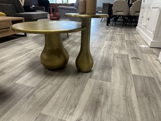 2delige salontafelzet inclusief decoratie, By Boo, goud