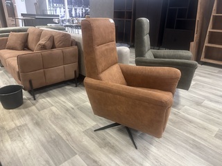 Fauteuil Myrthe , cognac