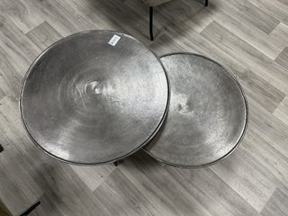 Salontafelset van 2, grijs