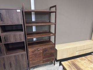Wandkast Equador, Towerliving, walnoot
