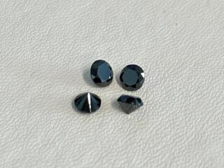 Diamant – 1.10 carat natuurlijke zwarte diamant (gecertificeerd)