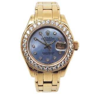 Dames polshorloge, Rolex, Datejust Pearl Master