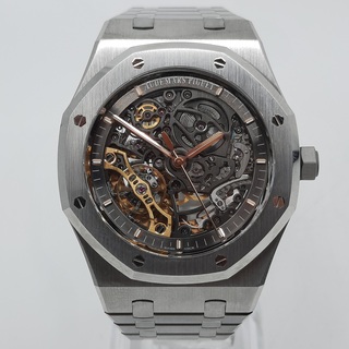 Heren polshorloge, Audemars Piguet, Royal Oak Double Balance Wheel Ope