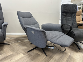 Relaxfauteuil 2 motorig, Hjort-Knudsen, antraciet