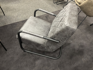 Fauteuil Hans, antraciet