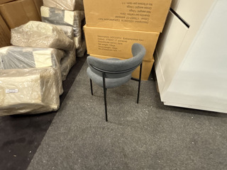 Fauteuil Hans, antraciet