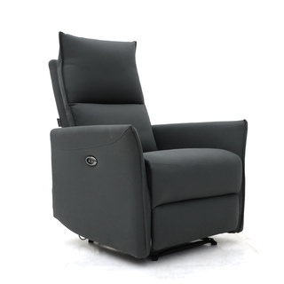 Elektrische lounge fateuil, Dark grey, 2025