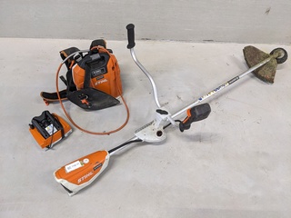 Accu heggenschaar Stihl, FSA130, bouwjaar 2021