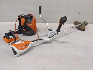Accu heggenschaar Stihl, FSA130, bouwjaar 2021