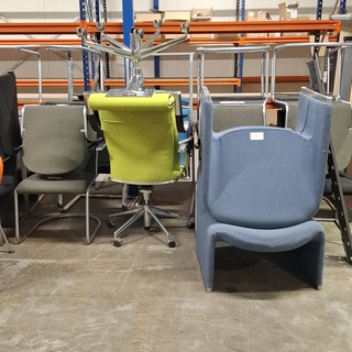 Partij vergaderstoelen, O.a. Gispen, Ahrend