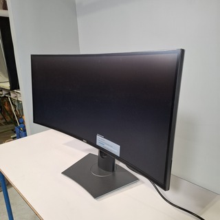 Curved monitor, Dell, U3417W