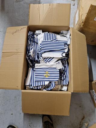 ca.260x Matrozen tasjes Boland