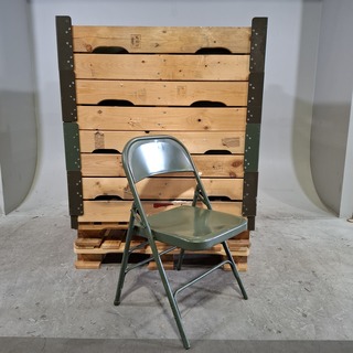 Partij klapstoelen